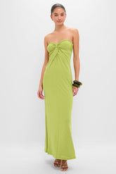 Apple Carrey Strapless Maxi Dress