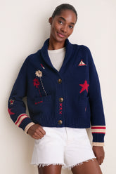 Americana Fireworks Liberty Cardigan