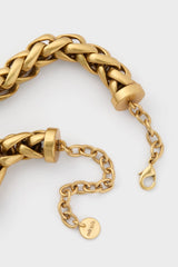 Antique Brass Grano Choker Body Jewelry