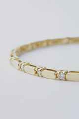 14k Gold Diamond Bracelet