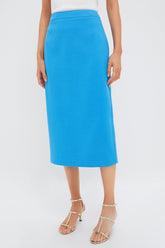 Azure Christopher Midi Skirt