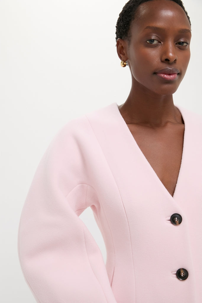 Ballerina Peacoat Wool Fitted Blazer