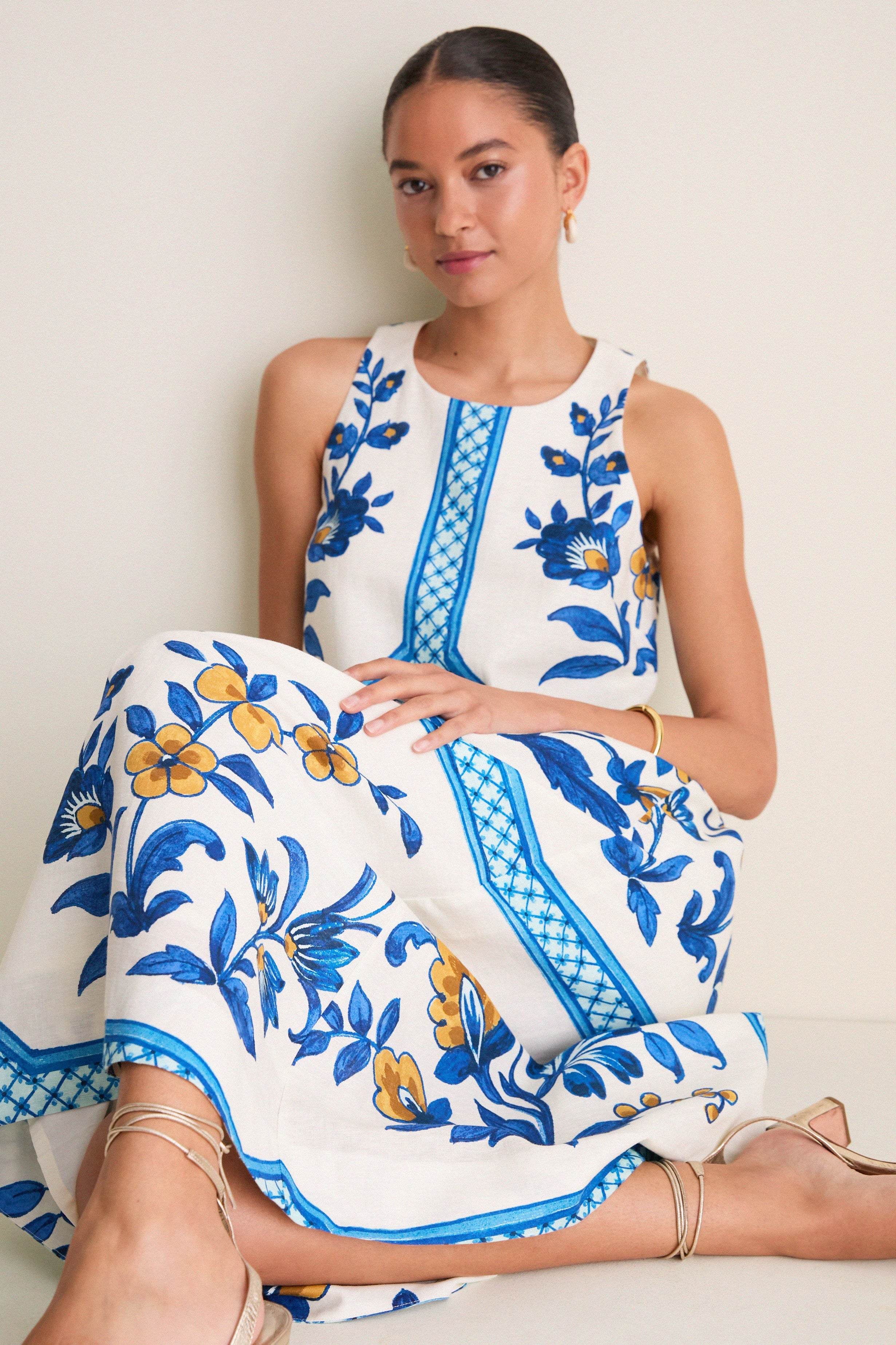 Amalfi Tile Portia Dress
