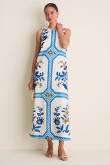 Amalfi Tile Portia Dress
