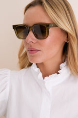 04 Green Sunglasses