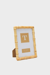 4x6 Blonde Natural Bamboo Finish Photo Frame