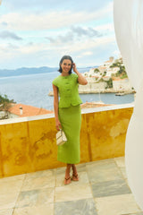 Apple Mia Linen Mix Skirt