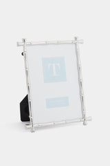 5x7 Bamboo Silver Frame