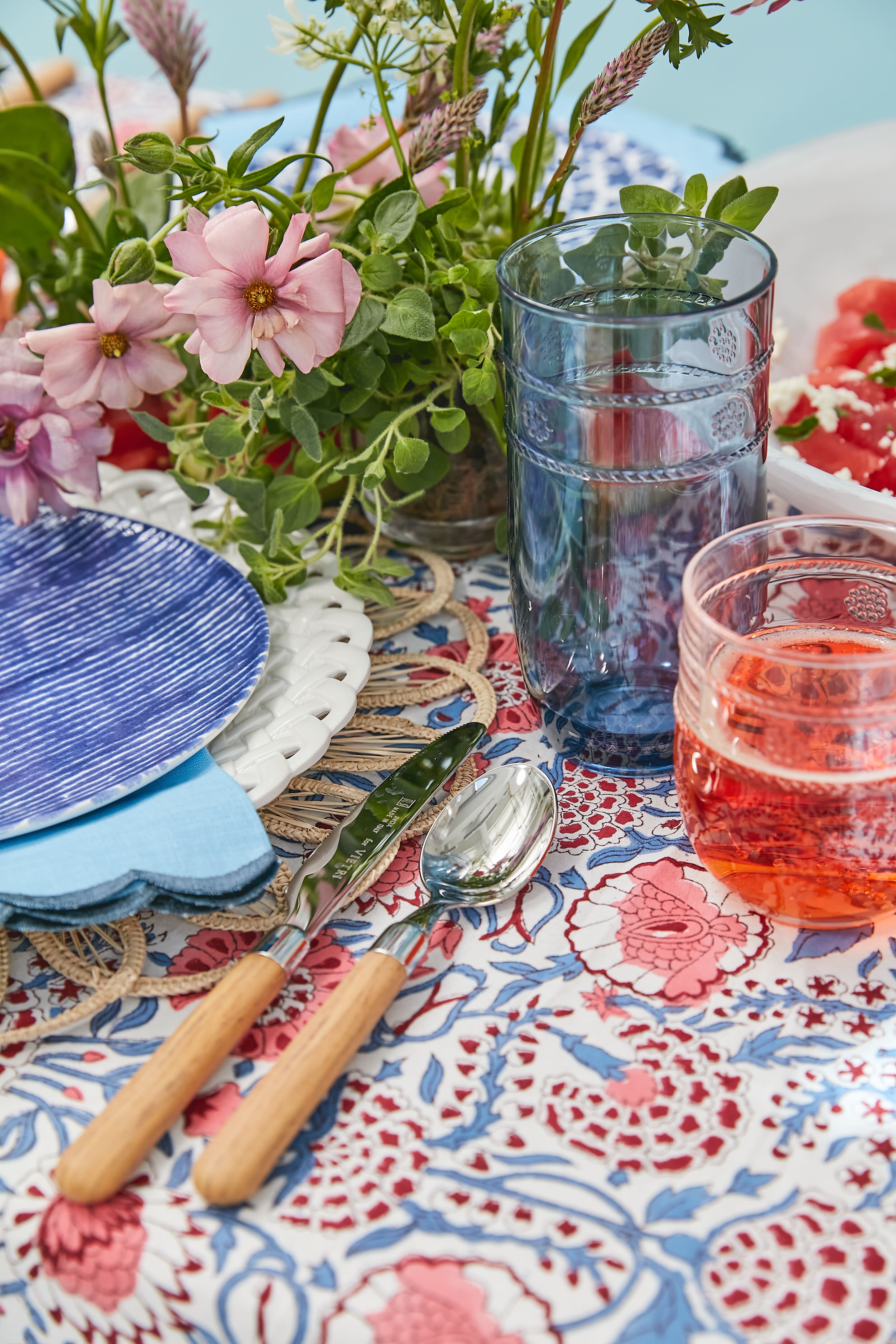Albero Oak Five-Piece Place Setting