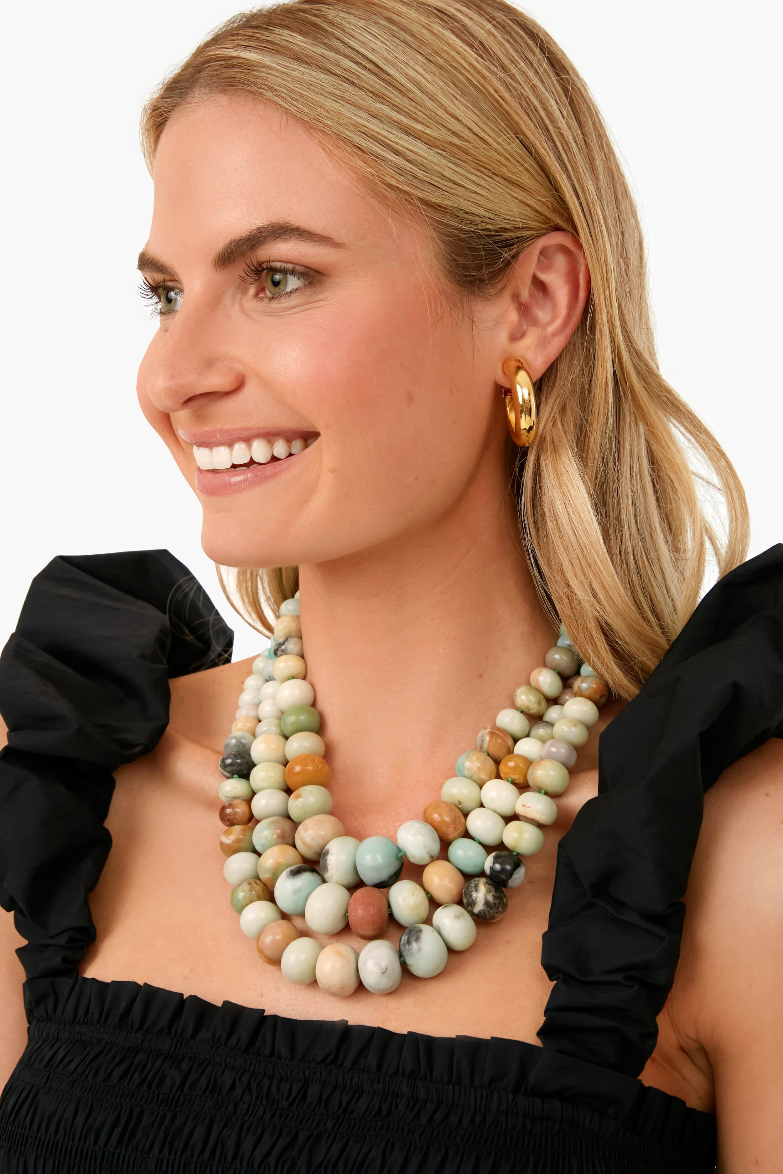 Amazonite Beaded Necklace